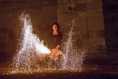 Feuershow Schwäbisch Hall, Funkenzauber